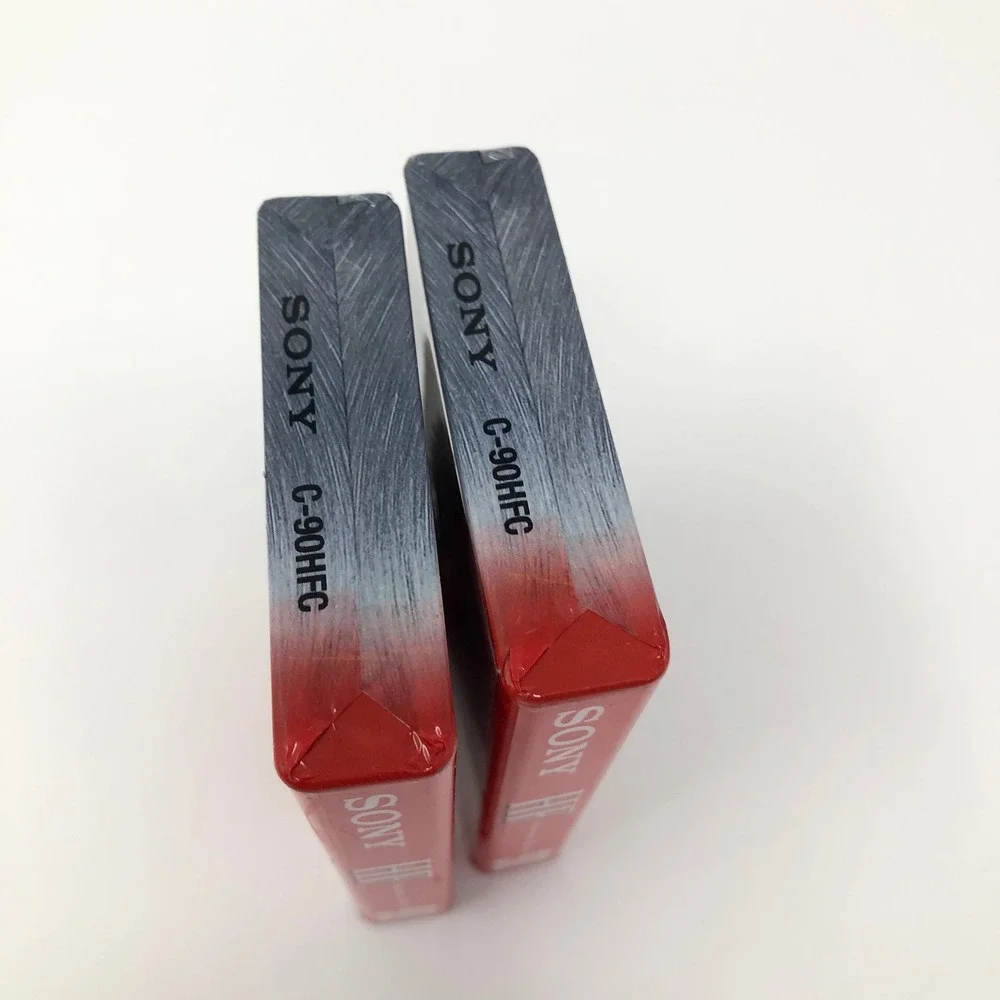 Sony HF 90 High Fidelity Normal Bias Type I Audio Cassette Tape 2-Pack Sealed